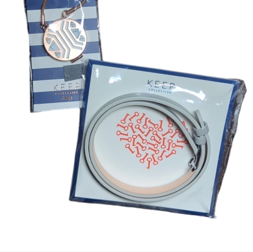 NWT Stella & Dot Keep Collective Rose Gold Oil Diffuser Set
